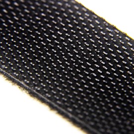 Reusable Fastening Cable Ties Nylon Tape 5 Meter (2 Pack) Black, 3/5 inch Double Side Hook Roll Hook and Loop Straps, Wires Cords Management Wire Organizer Straps(CTH&L_H100)