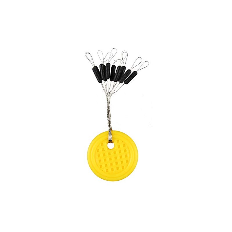 FTM Trout Cylinder Stoppers Size S - 10 Rubber Stoppers