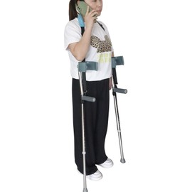 Forearm Crutch Anti-Fall Strap Adjustable Forearm Crutch Strap Free Your Hands Crutches Accessories