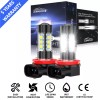 AUIMSOCO H11 LED Headlight Fog Lamps Bulb Kit Fog Lamp Beam Bulb Super Bright 6000K White