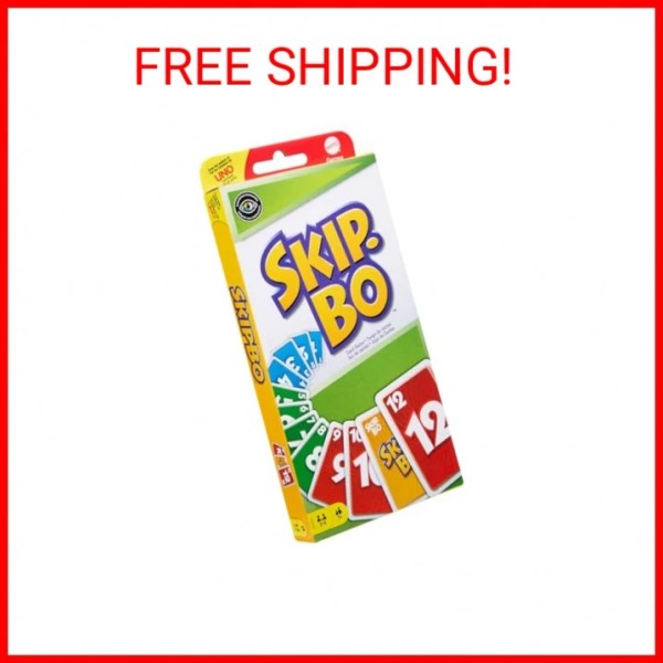 Mattel Games SKIP BO Card Game