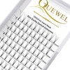 QUEWEL Premade Lash Fans, 7D Premade Fans Eyelash Extensions 0.07mm