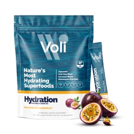 VOLI WELLNESS Sobres de electrolitos en polvo Voli  Bebida de electrolitos sin azúcar añadido para hidratarse  Apto para dietas cetogénicas y ayuno,  