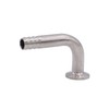 DERNORD Sanitary Hose Barb Pipe Fitting 0.75" Tri Clamp (25MM