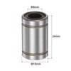 sourcing map 12pcs LM8UU Linear Ball Bearings, 8mm Bore Dia,