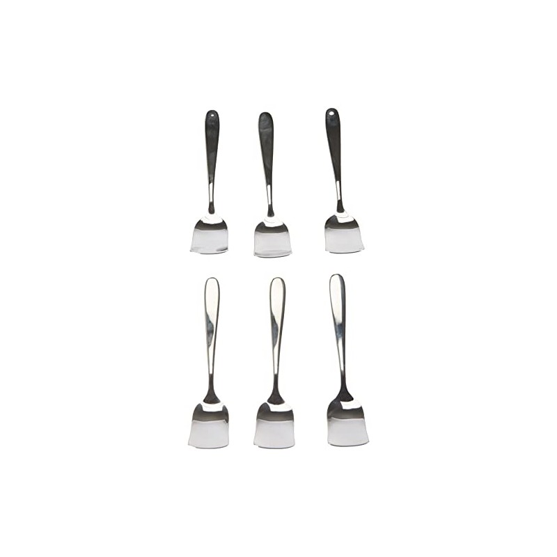 Alessi Nuovo Milano Ice Cream Spoon, Set of 6, (5180/22)