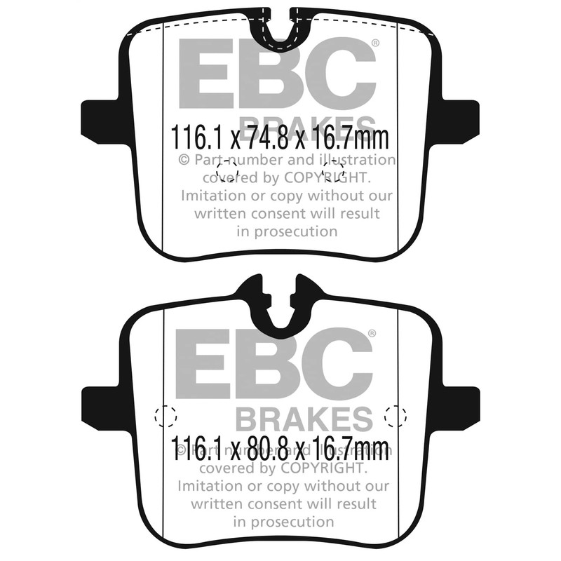 EBC Brakes - EBC Bluestuff Pads (DP52320NDX)