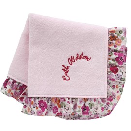 Cath Kidston 001455-0001-01 Large Ruffle Towel Handkerchief (11.0 inches (28 cm) LOVE DITSY (Pink) Women's Towel Hand Towel Approx. 11.0 inches (28 cm)