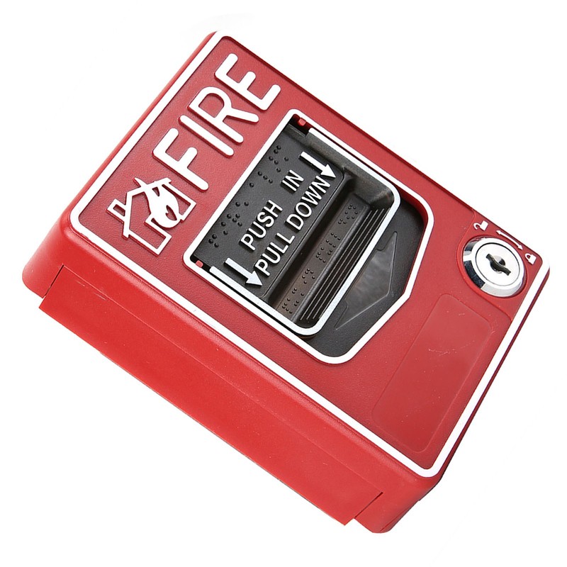 9-28VDC Manual Multiple Wire System Safety Fire Pull Station Alarm