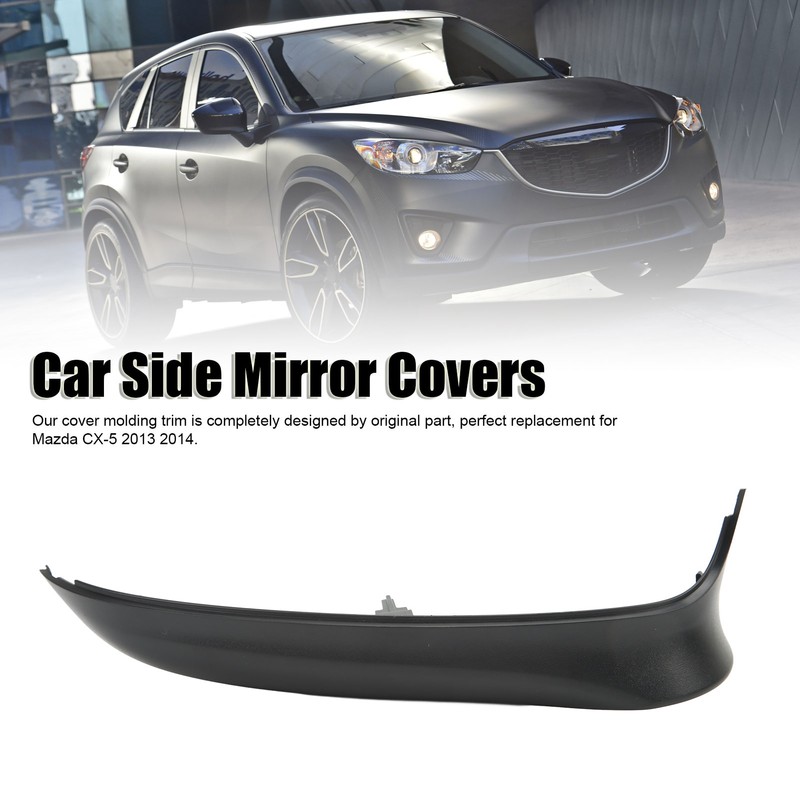 Side Rear View Mirror Cover Rearview Mirror Cap Moulding Trim