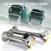 600DB Super Loud Dual Electric Air Horns Kit for Vehicles