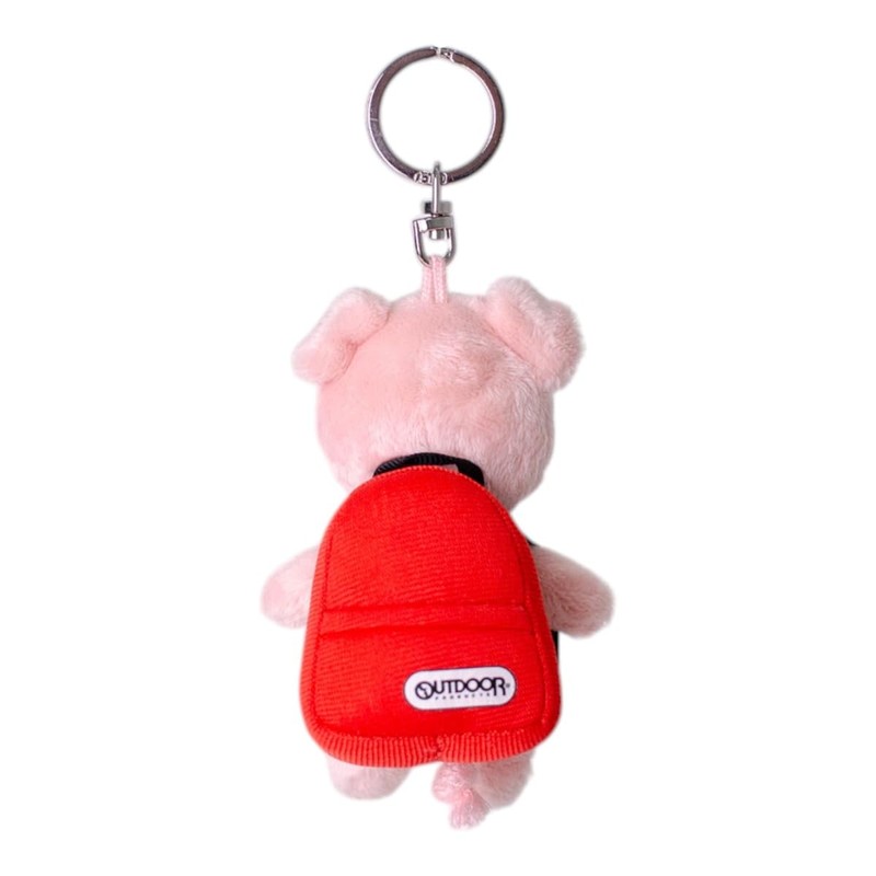 NIKI OUTDOOR PRODUCTS Key Holder, Pink Pig 3.9 inches (10