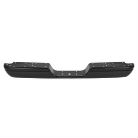 KUAFU Rear Bumper Face Bar Compatible with 1994-2002 Dodge Ram 1500 2500 3500 Fleetside/Styleside Black Steel Powder Coated Heavy Duty Replacement for 55234721 CH1102170