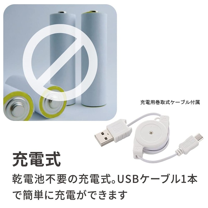 Ohm (OHM) PC-SMW01BS3SR-W 01-3981 Electric Silent Wireless Mouse BlueLED S