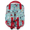 Tyrrell Katz Farm Printed Backpack in Blue - Double Zip