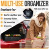 FORTEM Trunk Organizer For SUV Car Organizer and Storage, Multi-Compartment