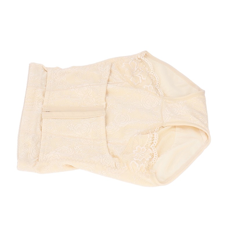 Postpartum Underwear Middle Waist 2 Layers Hook and Eye Breathable
