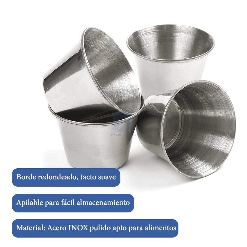 Happy Friends - Pudding Mould - Stainless Steel - Set