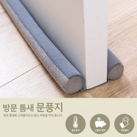 Window Door Draft Blocker Anti-Pinch Gap Seal Door Gap Stopper White 4ea
