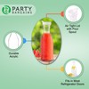 Party Bargains 50 oz. Plastic Carafe with Lids - Clear,