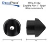 RecPro Plastic U-Shaped Cradle for RV Ladder (2)