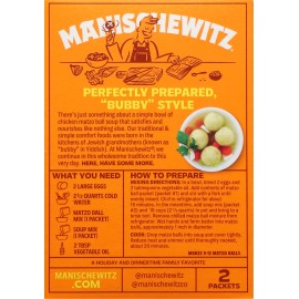 Manischewitz Mix Matzo Ball Soup 4.5 oz (Pack of 12)