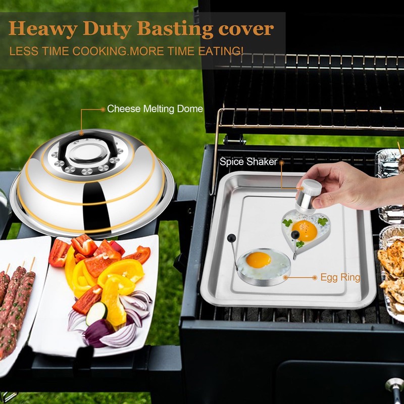 35PCS Griddle Accessories Kit, Leonyo Flat Top Grill Accessories, Grill
