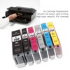 250‑251 Multi Colors Ink Cartridge Replacement Inkjet Cartridges Printer Accessories