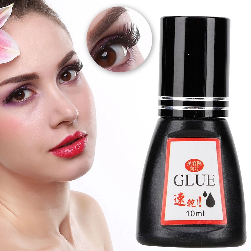 10ml Eyelashes Extension Glue Odor Free 0.5seconds Quickly Dry DIY