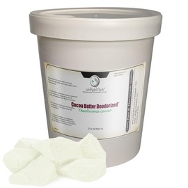 Cocoa Butter Deodorized Wafers || Pure & Natural || Refined & Deodorized || Peru - 32 Fl oz (Net Wt:0.45kg/1lb)