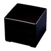 若泉 Lacquerware 3 Tier Well, 6.5 Equal Weight New 乾漆