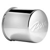 Pacer 101HM Chrome Push-Thru Center Cap / 3.28" Diameter