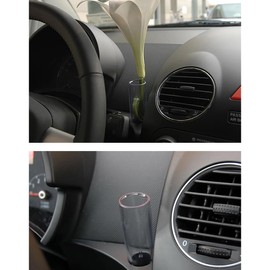 Car Transparent Clear Bud Flower Vase for VW New Beetle 1998 1999 2000 2001 2002 2003 2004 2005 2006 2007 2008 2009 2010 1C08584616TP 1C0 858 461 6TP