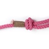 Pink Handmade Rope Leashes for Dogs Rope Dog Leash Rope