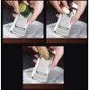 Stainless Steel Garlic Ginger Fruits Root Vegetable Grater Grinder Spoon