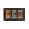 Black PSA or CGC Three Card Display Frame