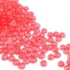 PMLAND Red Acrylic Flat Marbles, Pebbles, Beads 3000+ Pcs 6