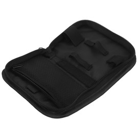 Healeved Glucometr Tragbare Tasche für Blutzuckermessgerät, Organizer für Diabetiker, wasserdichte und stoßfeste Aufbewahrungstasche für Monitor, Schwarz