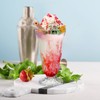 Mezchi 6 Pack Acrylic Milkshake Glasses, 15 OZ Plastic Old