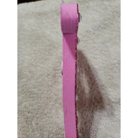 Unbranded Stick to wall, Teaching or crafts Foam Diy Pink Glitter Letter P Class decor Art