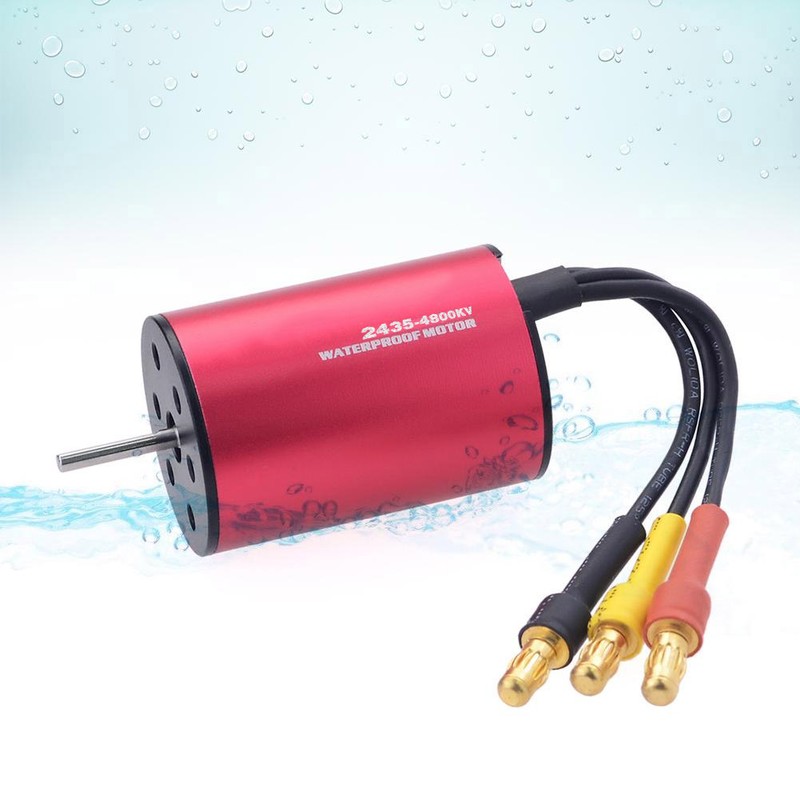 surpass KK Waterproof Series 2435 4500KV Sensorless Brushless Motor for