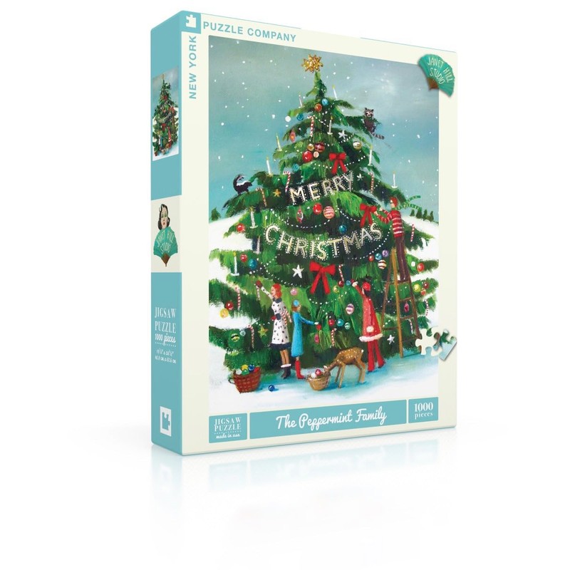 New York Puzzle Company - Janet Hill The Peppermint Family