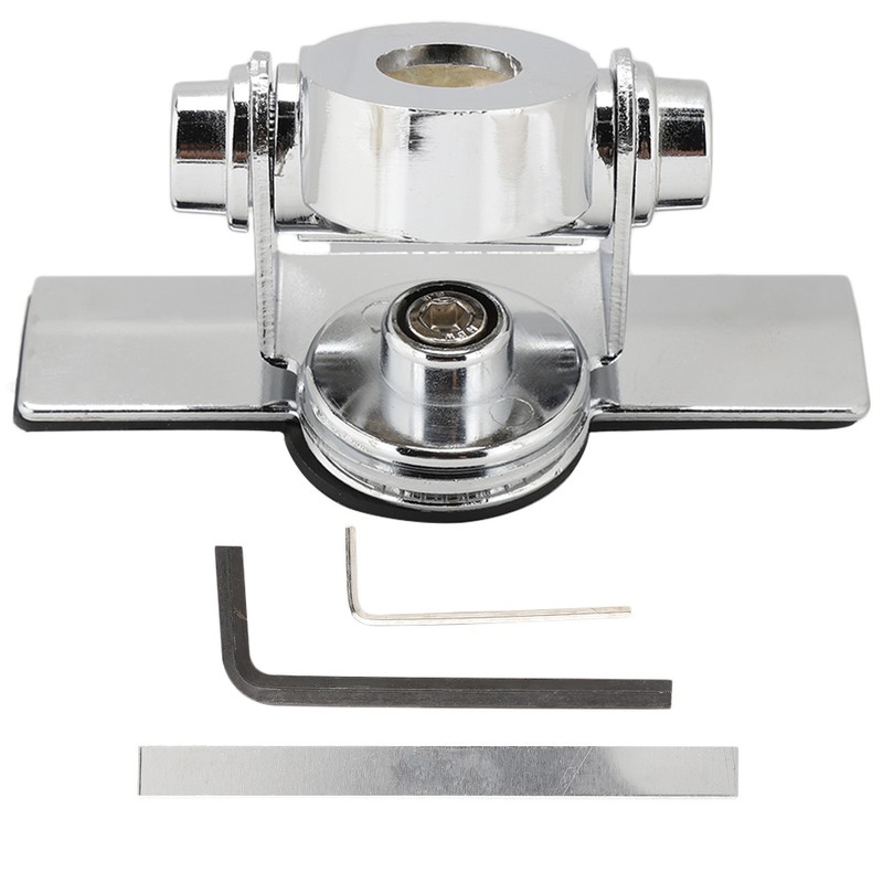 RB-400 Silver Car Antennas Bracket Mount Clip Holder With 4