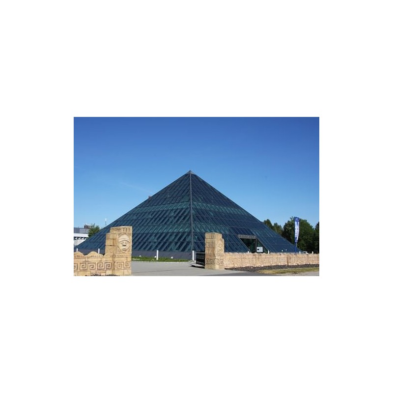 CRISTALICA Glass Tortoise Figurine Colourful / Transparent Width Approx. 6.4