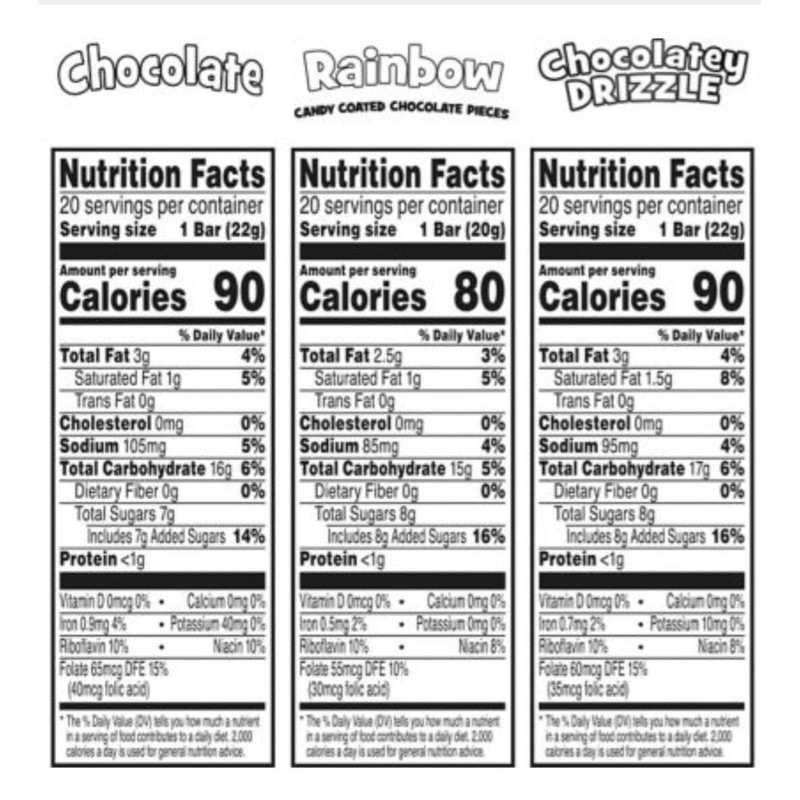 Kellogg's Rice Krispies Treats Snack Bars Variety Pack, 60 ct