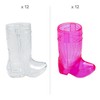 Fun Express Mini Boot Shot Glass Assortment - 24 Pc