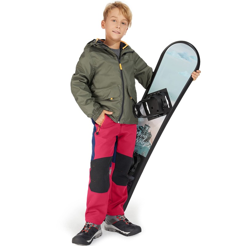 Jessie Kidden Kids Boys Girls Youth Waterproof Windproof Hiking Ski