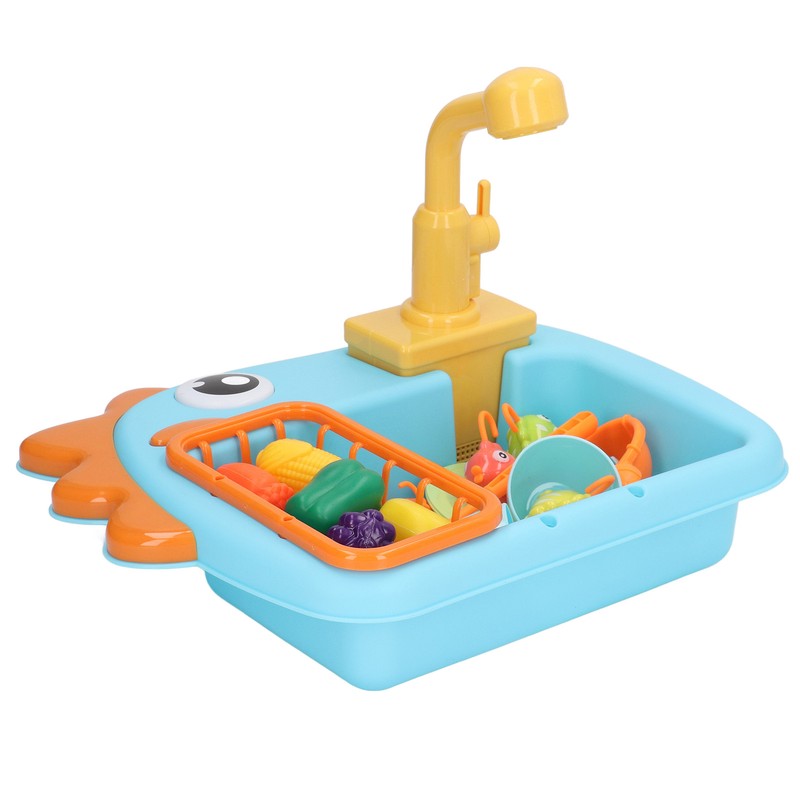 Dinosaur Electronic Dishwasher Toys 2 in 1 Kitchen Sink Toys