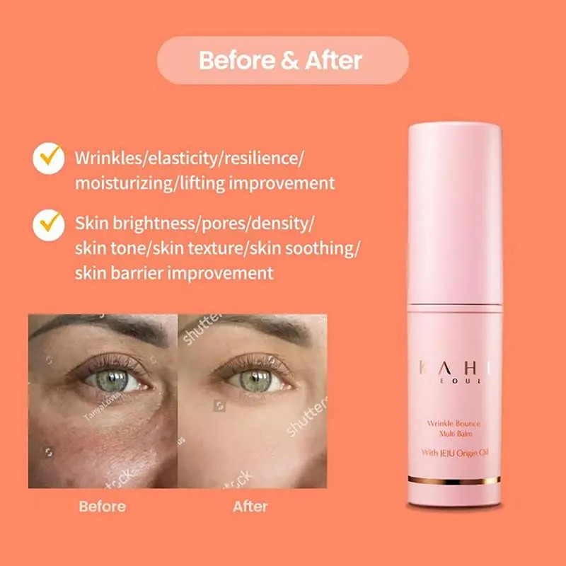 KAHI Wrinkle Bounce Multi Balm 9g Moisture Balm Stick Daily