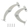 Aracombie 2 Pcs Heavy Duty Lid Support Hinges, 180 Degree